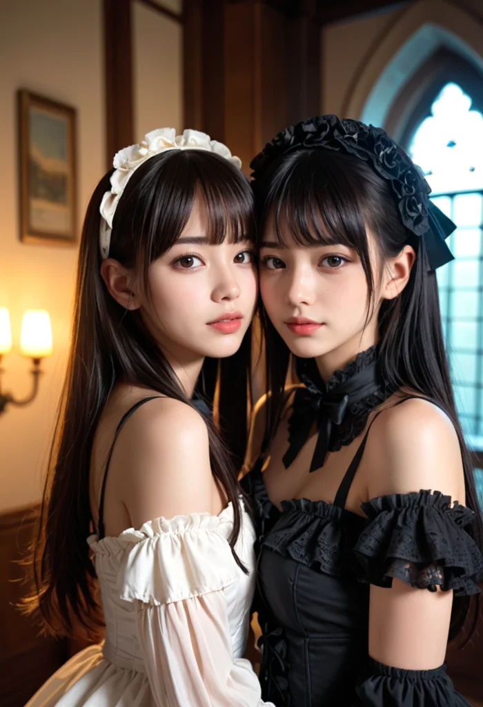 Beauty (Venustatis). goth twins 1