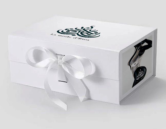 deep white gift box 2psd